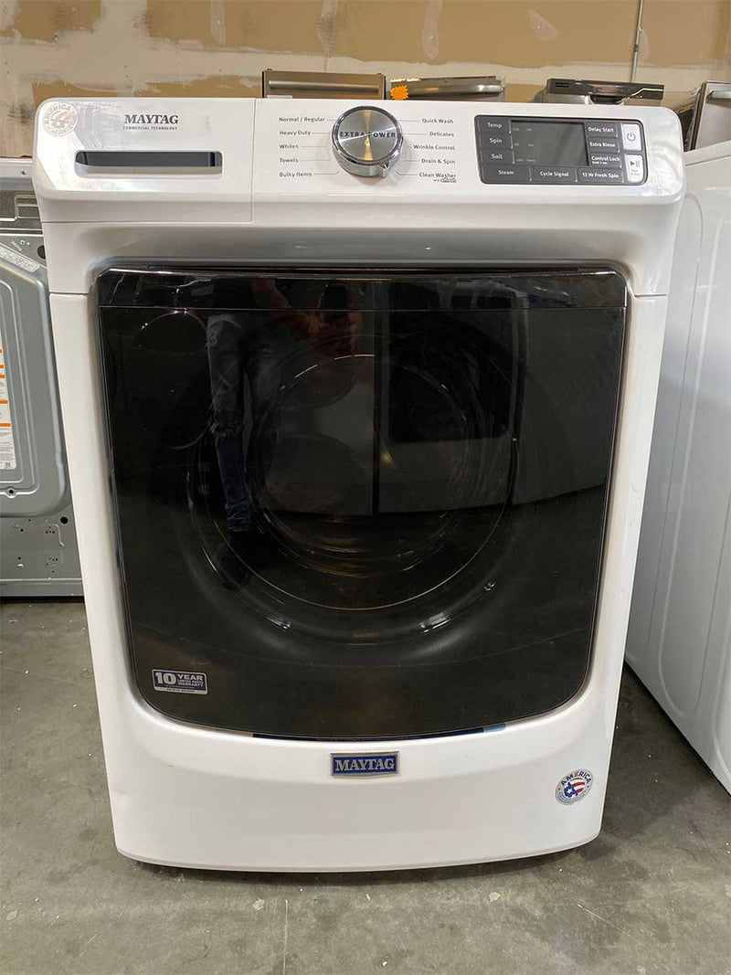 Maytag Stackable Front Load Washer Front