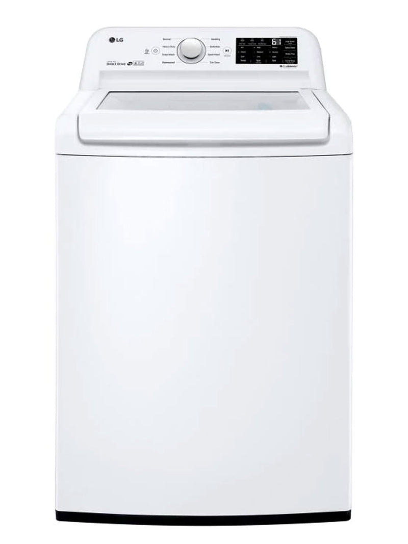 LG 4.5 cu. ft. Top Load Washer and 7.3 cu. ft. Ultra Large Gas Dryer
