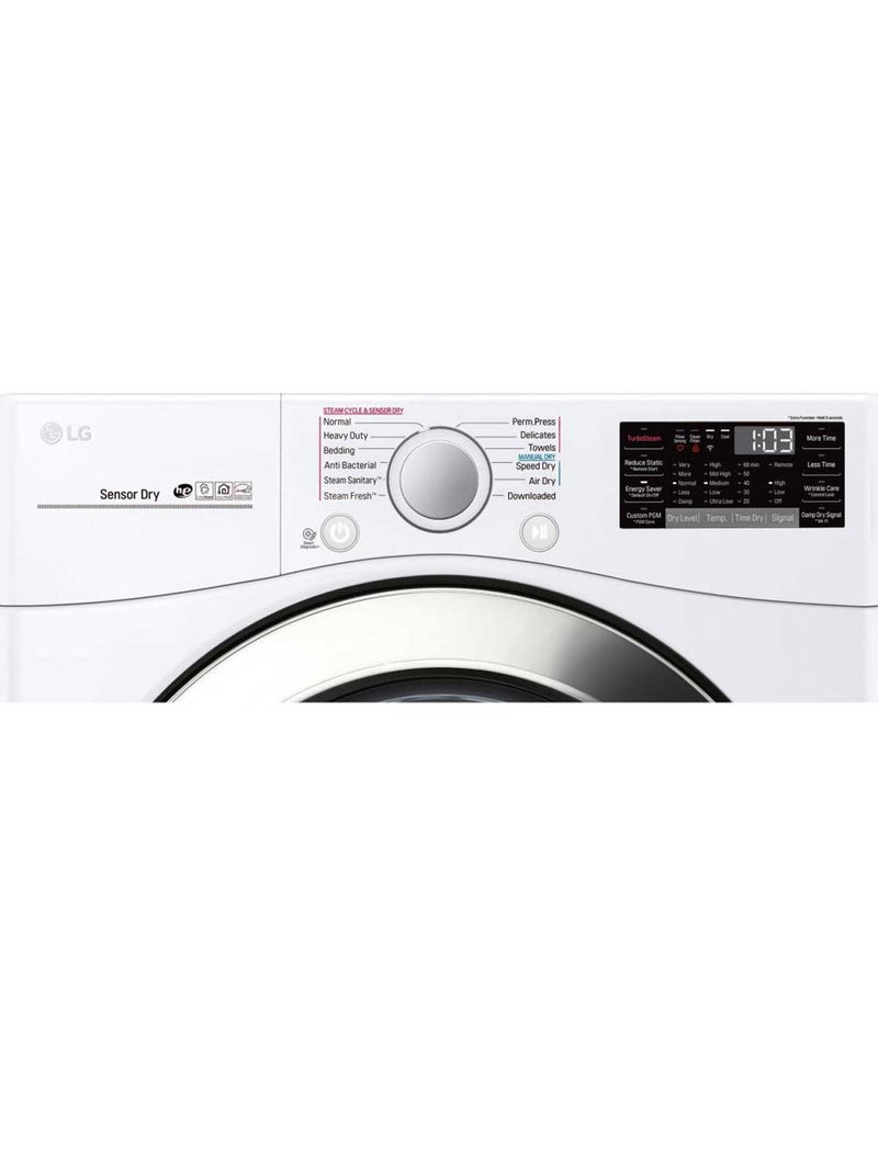 LG 7.4 cu. ft. Ultra Large Capacity Smart wi-fi Enabled Gas SteamDryer™