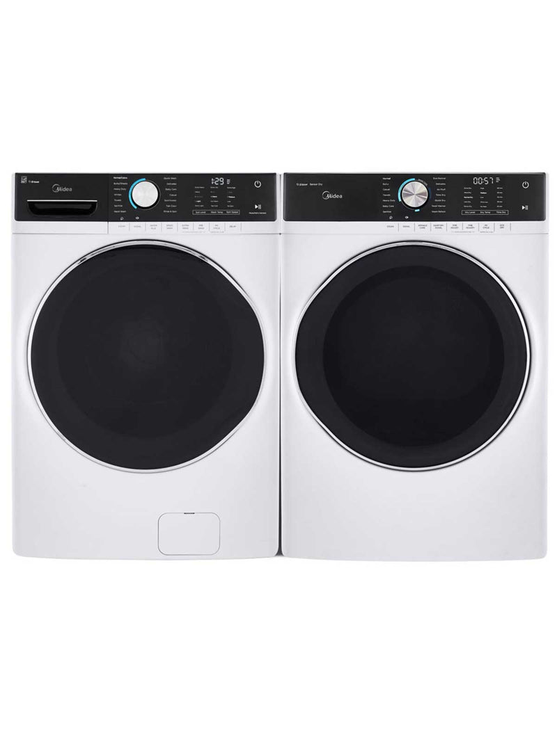 Midea Front Load Washer and Electric Dryer Set