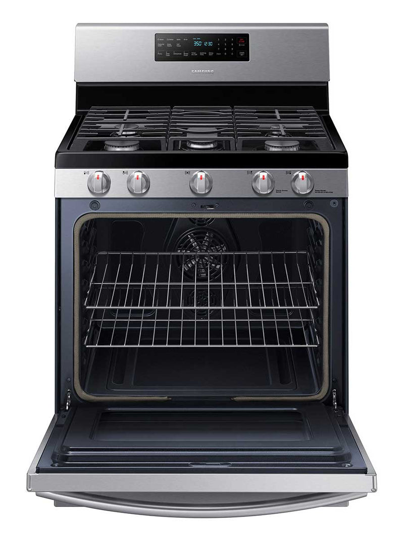 Samsung 5.8 cu. ft. Freestanding Gas Range with Convection Stainless Steel