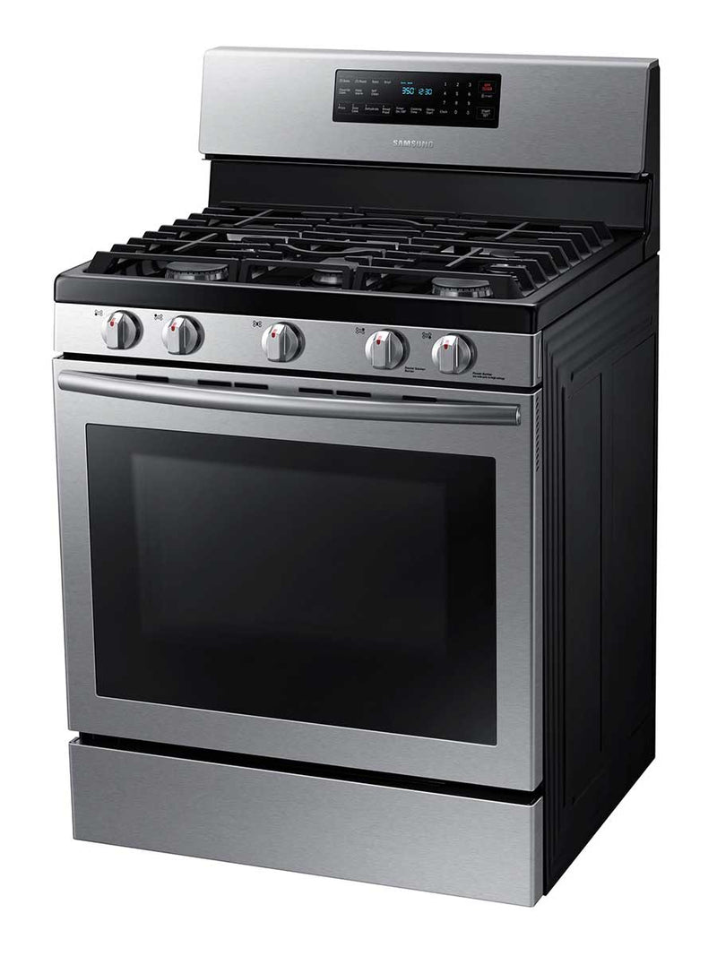 Samsung 5.8 cu. ft. Freestanding Gas Range with Convection Stainless Steel