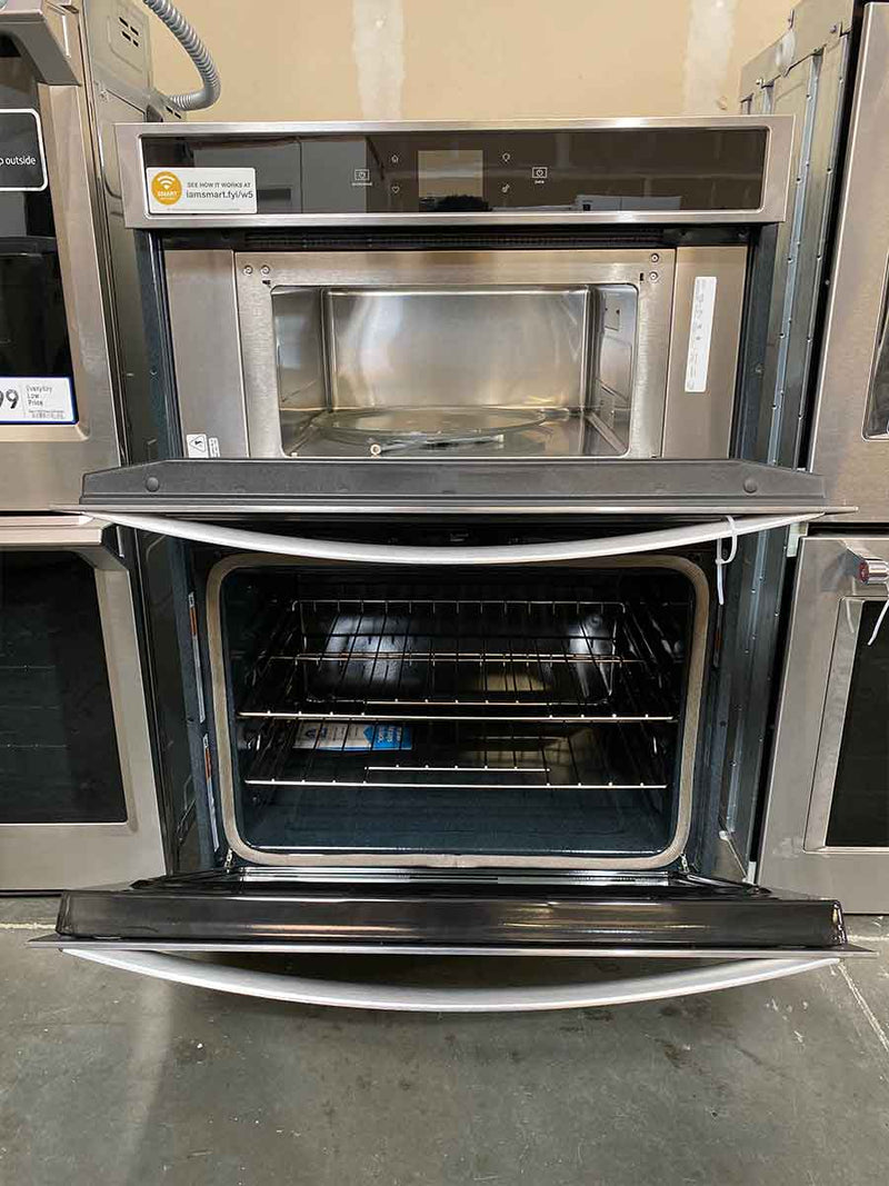 Whirlpool Electric Smart Wall Oven with Built-In Microwave
