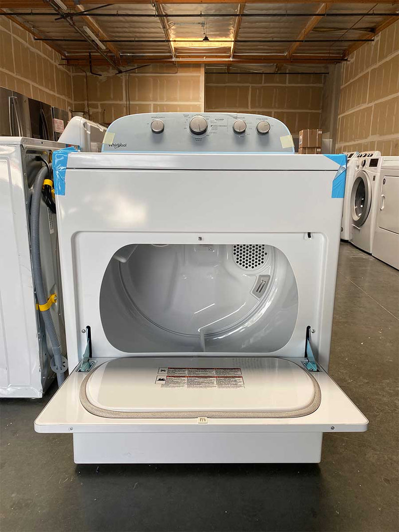 Whirlpool Top load Electric Dryer Open