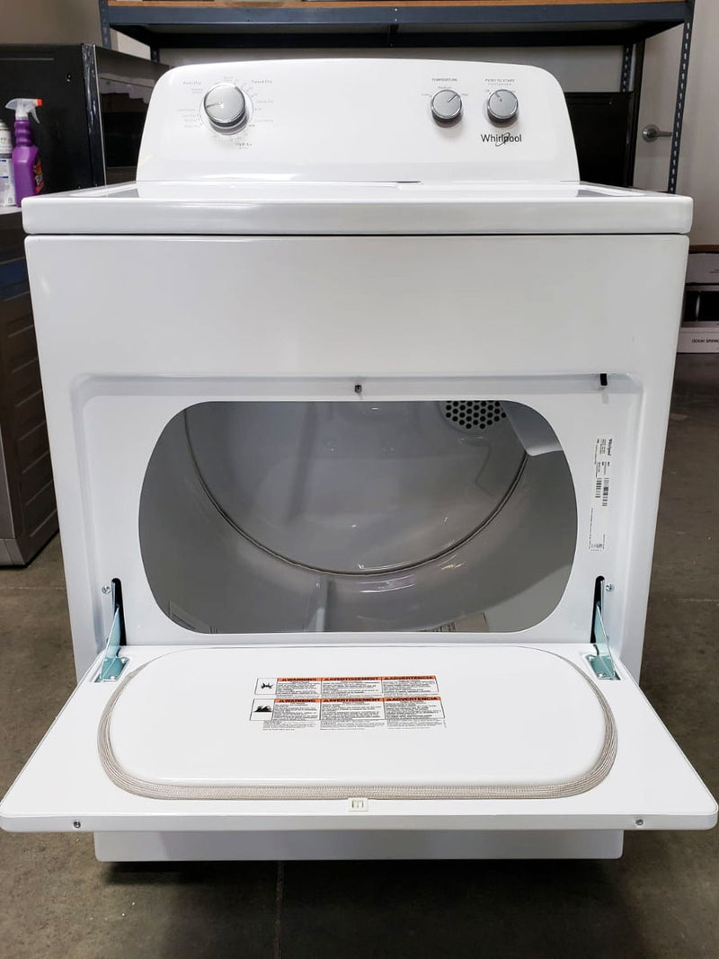 Whirlpool 7.0 cu. ft. Top Load Electric Dryer Open